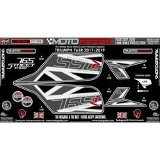 MOTOGRAFIX 모토그래픽스 바디패드 KNEE TRIUMPH STREET TRIPLE 765R 17-19 MT-KT012EW, 1개