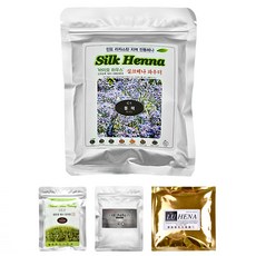 바이오하우스 실크 천연 가루 헤나 염색 100g, 브라운, 1개