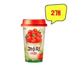 남양 과수원 사과, 200ml, 2개