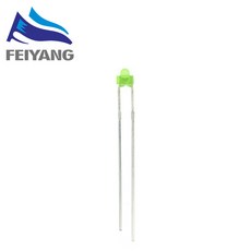 100 개 1.8mm LED 다이오드 빛 확산 모듬 키트 녹색 파란색 흰색 노란색 빨간색 구성 요소 DIY 새로운 원본 전자 부품 액세서리 소스, green