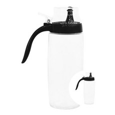 유리용기 클로에 원터치 오일병 (유리) 블랙 500ml