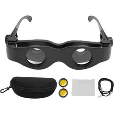 3X 오페라 쌍안경 낚시용 노란 필터 독립 수동 망원경 안경 극장 콘서트 TV 스포츠