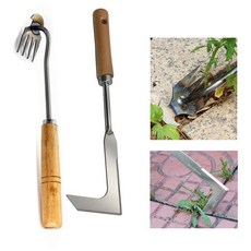 녹색생활관 1+1스텐 잡초 제거기 칼 잡초제거기구 보도블럭 좁은틈 잡초제거기, 2개