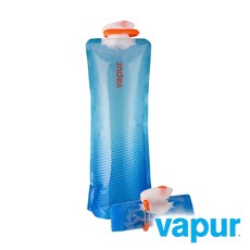 Vapur 可摺疊運動水壺 1.5L, 透藍, 1個