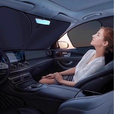 Felly & Ted 메가쿨링 차양막 원터치 햇빛가리개 자동차 선블라인드 선바이저 폭염 암막, Small