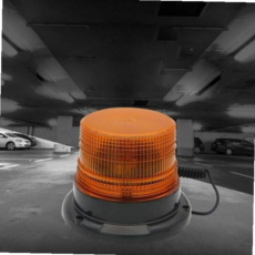 주의 coms LED 경광등 자석부착형 옐로우 Light 시가잭전원 59000EA 1EA, 본상품