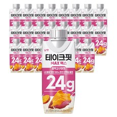 테이크핏 맥스 호박고구마맛 상품군, 250ml, 24개