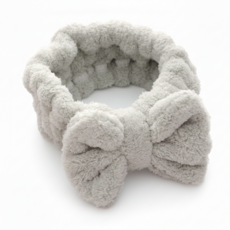 클레어라 리본 세안밴드 2개입 샤워 헤어밴드 세수 벤드 머리띠, 1세트, 그린