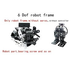 ESP32 Ardunio 로봇용 DOF 로봇 휴머노이드 보행 프로그래밍 서보 기술 DIY 키트 15KG 9 13 1519, 6 dof robot frame, A