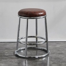 오락실의자 높은 원형스툴 철제 스툴 거실 키큰 원형 홈바 계산대 보조