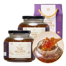 오가닉프렌즈 100% 국내산 약도라지 그대로 담은 정성 배도라지청, 2개, 500g