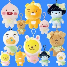 카카오프렌즈인형 타이니 페어리즈 가방고리 라이언 어피치 네오 프로도 튜브 무지 귀여운 이모티콘 키링, 1개, 무지 타이니 페어리 키링, 8cm