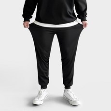 얇은 기모 조거 팬츠