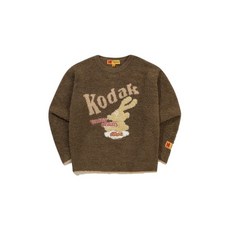 코닥 KODAK KIDS 씨네라운지 소프트 자카드 맨투맨 키즈 BROWN 287052