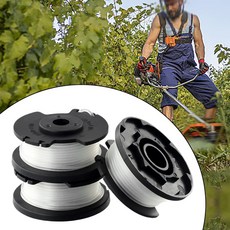 잔디 트리머용 3 스풀 라인 스풀 GE CT 18/28 Li 및 TC 정원 전동 공구 교체 액세서리