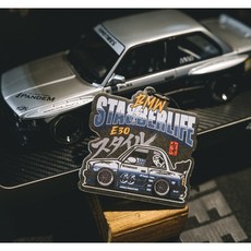 STABBER 車用吊掛香片, 1個, E30 Q版對聯