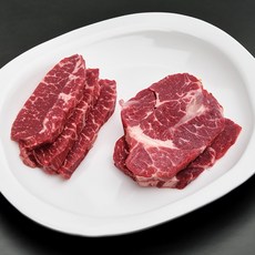 호주산 부채살 스테이크 소고기 베스트비프, 500g, 1개