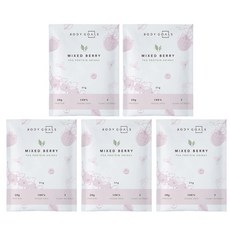 Body Goals 全素多效豌豆蛋白飲 隨手包 繽紛野莓口味 植物性蛋白 健身適用 無乳糖, 31g, 5個