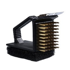 에이홈 바비큐 석쇠 그릴 세척 철 브러시 청소 솔브러쉬, 1개