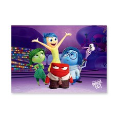디즈니 픽사 인사이드 아웃 A3 펄 포스터 1