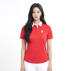 콜핑 2042TK816W 통기성 시워한 하이쿨 여자 여름 등산 반팔 카라 티셔츠