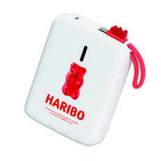 하리보 초소형 20000mAh PD 22.5W 빌트인 케이블 고속충전 보조배터리, 레드, PBP-003