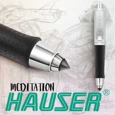 HAUSER豪仕MEDITATION 冥想系列半自動素描鉛筆，自動出芯，素描繪圖專用, 1個, HB
