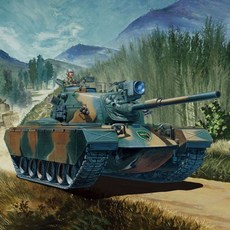 아카데미과학 1/48 대한민국 M48A5K 모터작동, 1개