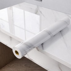 1+1 라이프핵 붙이는 오염방지 타일 방수 데코 대리석 주방 시트지, 1세트