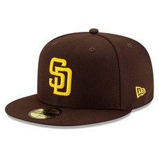 New Era 남성용 스냅백 뉴욕 메츠 - 블루 단일 사이즈 181183, San Diego Padres 브라운