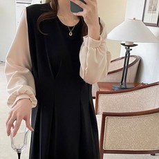 보리맘 여성용 다트 빅사이즈 원피스 a560
