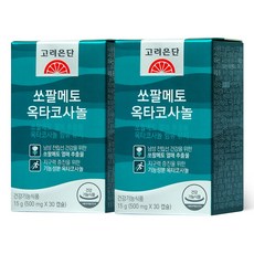 고려은단 쏘팔메토 옥타코사놀 15g, 30정, 2개