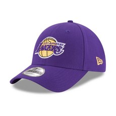 NBA 남성용 인조 가죽 59FIFTY 핏 캡 181255, 로스앤젤레스 레이커스, 퍼플