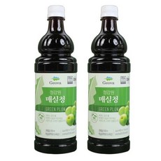 매실청 엑기스 농축액 900ml 원액 x 2병 / 유산균 함유, 2개