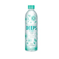 해양심층 DEEPS 그린 500ml (20개) 프리미엄 페트 박스 대량 구매, 20개