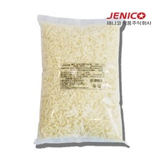 자연치즈 100% 모짜렐라 피자치즈 2.5kg 대용량 자연치즈 슈레드, 1개