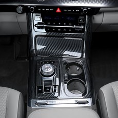 유투카 호환 4세대 카니발 KA4 튜닝 용품 기어패널 커버 유광 카본 무광러버 카본 마블리 패턴 색상 실내 차량 용품 기스방지, 4세대카니발KA4