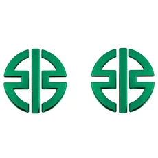 호환 가와사키 닌자 3D 오토바이 스티커 로고 데칼 H2 Zx6R Zx12R 400 650 1000 용, 04 Green