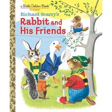 Richard Scarry's Rabbit and His Friends Hardcover, Golden Books, English, 9781984849892