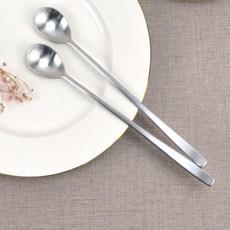 스텐 고급 샤틴 롱티스푼 [가은스토어] 스텐스푼 긴티스푼, 고급샤틴롱티스푼