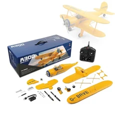 RC헬기 비행기 전투기 드론 무선 조정 카 자동차 오프로드 드리프트 포크레인 WLtoys XK A300 RC 비행기 Be, 01 China Mainland, 01 노란색