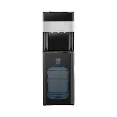 東日家電 製冷立式飲水機 冷熱冰溫熱三用 辦公室家用 下置水桶, 黑色, 1個, 1L