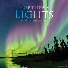 (英文圖書)Northern Lights 2026 12 X 12 Wall Calendar Spiral, Willow Creek Press Calendars, 英文, 螺旋裝