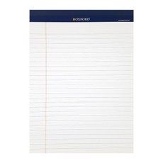 옥스포드 2000 리갈패드 A4 흰색 A10 40매 낱권 210 297, 40개, 혼합색상
