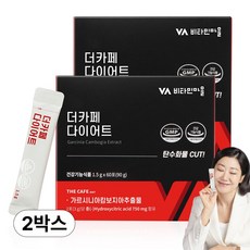 비타민마을 더카페 커피 가르시니아 다이어트보조제 60p, 90g, 2개