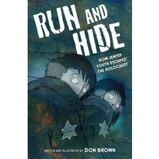 (영문도서) Run and Hide: How Jewish Youth Escaped the Holocaust Hardcover, Clarion Books, English, 9780358538165