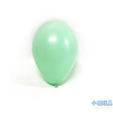 台灣製 9吋馬卡龍氣球 兒童玩具【小胡玩具(電子發票)】, 1個, 1顆(隨機不挑色)