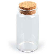 코르크 마개 유리병 47x90mm 110ml 원형 보관병buy3+6wAk