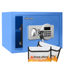Voncabay 25EQ 소형 금고, 파란색