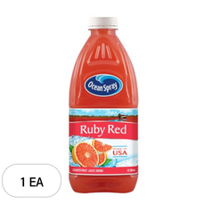 오션스프레이 루비 레드 자몽 주스 드링크, 1.5L, 1개